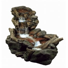 Large Boulder River Falls