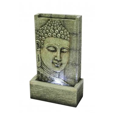 Light Grey Buddha Wall