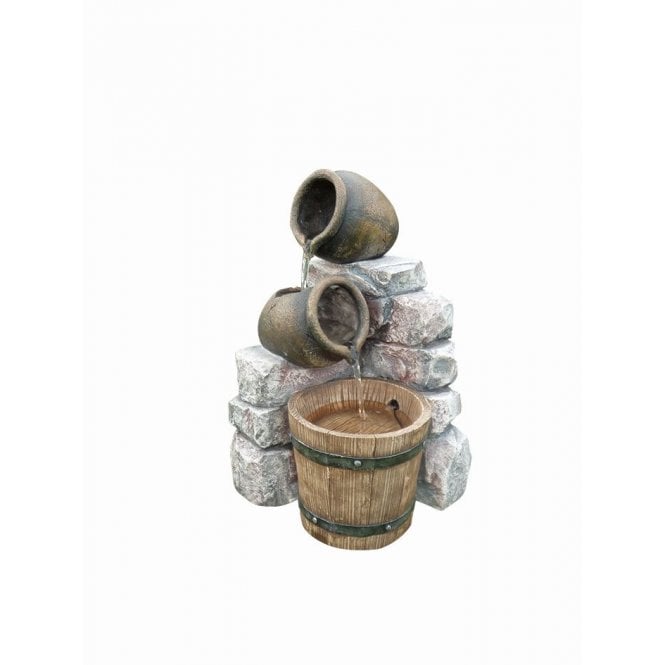 Hamac Medium 2 Pots & Wooden Barrel