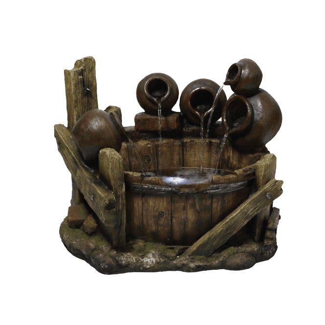 Hamac Pouring Pots on Barrel