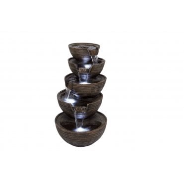 Stacked Brown Bowls