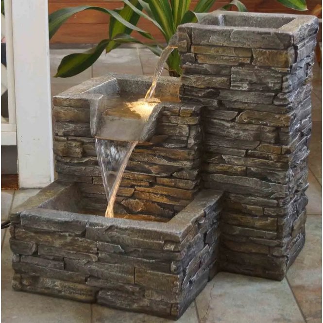 Hamac Stone Pouring Columns