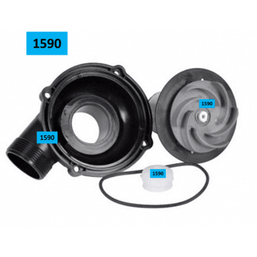 Aquaforce 12000 Spares Kit (Rotor, Chamber & O Rings - 2016 A Version only)