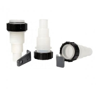 Stepped Nut & Hosetail set x3