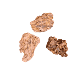 Brown Holey Rock Per Piece