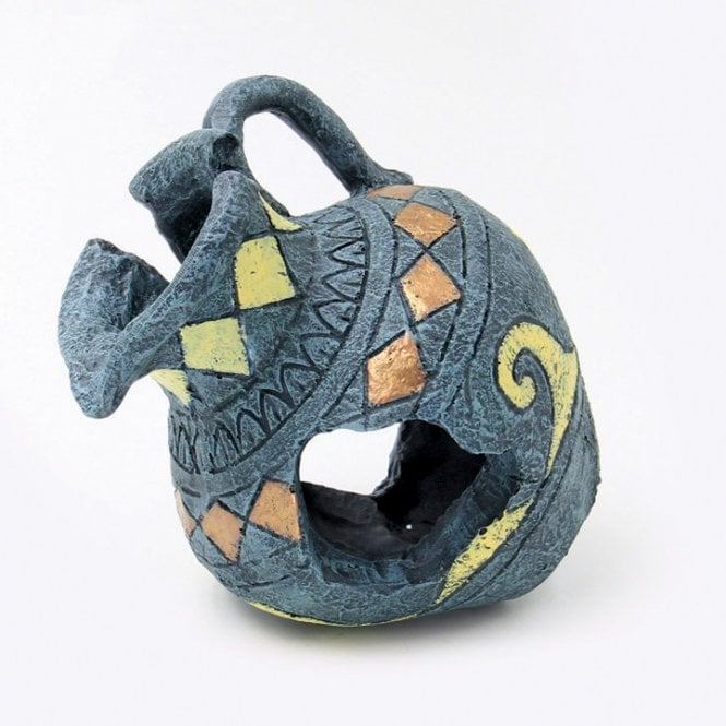 Hugo Kamishi Hugo Blue Jar 13x10x12cm