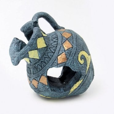 Hugo Kamishi Hugo Blue Jar 13x10x12cm