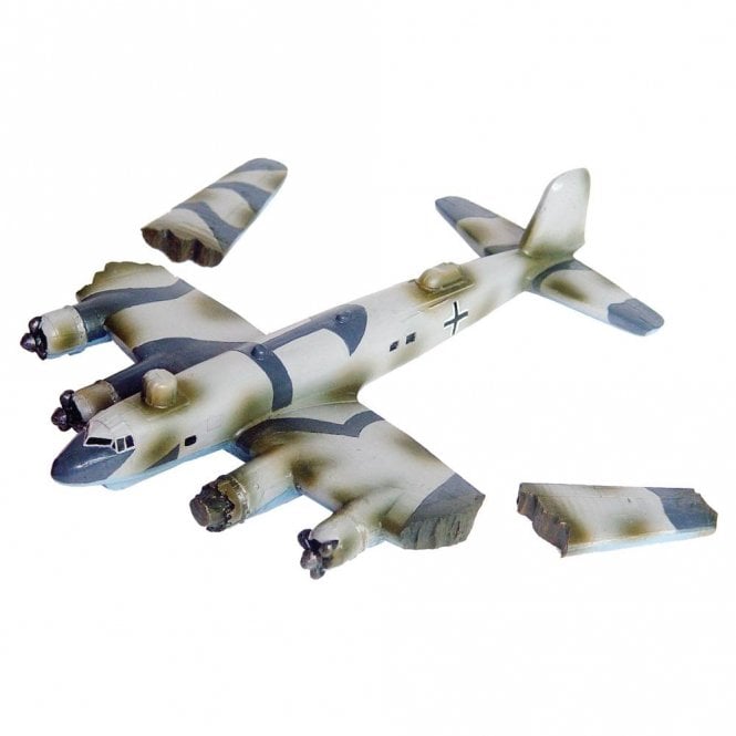Hugo Kamishi Hugo Plane wreck 32x23x6cm - 3 Part 