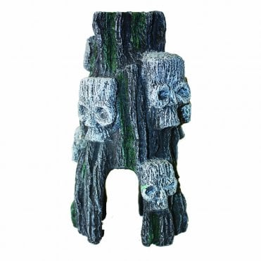 Hugo Tree Skulls