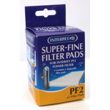 Internal Power Filter Replacement Super Fine Filter Pads (5pk) - PF2