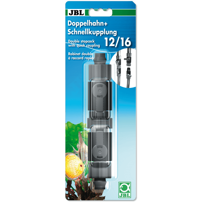 JBL  Double Stopcock and Quick Coupling 12/16