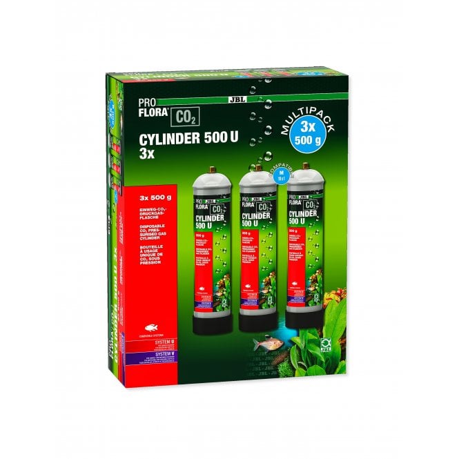 JBL ProFlora Co2 Cylinder 500 U 3 Pack