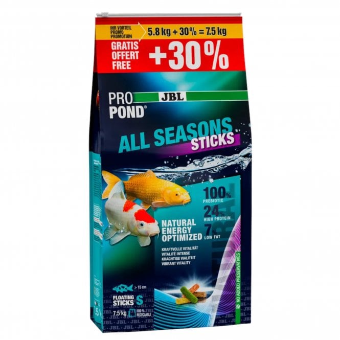 JBL  ProPond All Seasons Sticks 5.8kg + 30% Free (7.5kg)