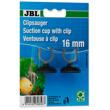Suction Cup With Clip, 16 mm