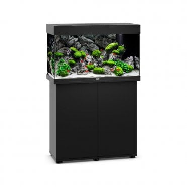 Rio 125 - Aquarium and Cabinet Set - Black