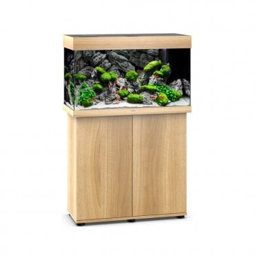 Rio 125 - Aquarium and Cabinet Set - Light Wood