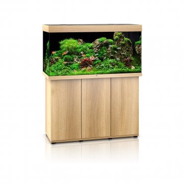 Juwel Rio 350L LED -Tropical Aquarium and Cabinet - Light Wood (Oak)