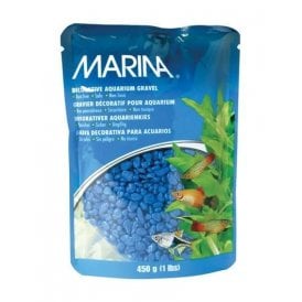 Marina Decorative Aquarium Gravel Blue 450 g