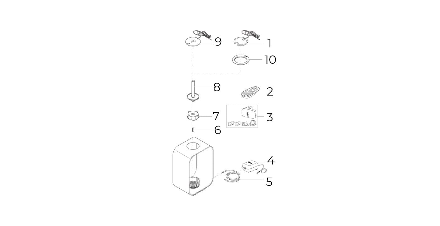 Oase biOrb LIFE 15 LED Clear Spare Parts