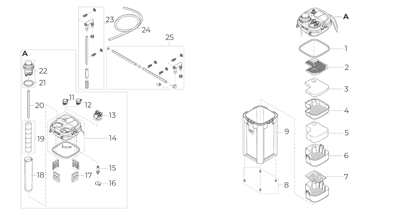 Oase BioMaster 250 Spare Parts