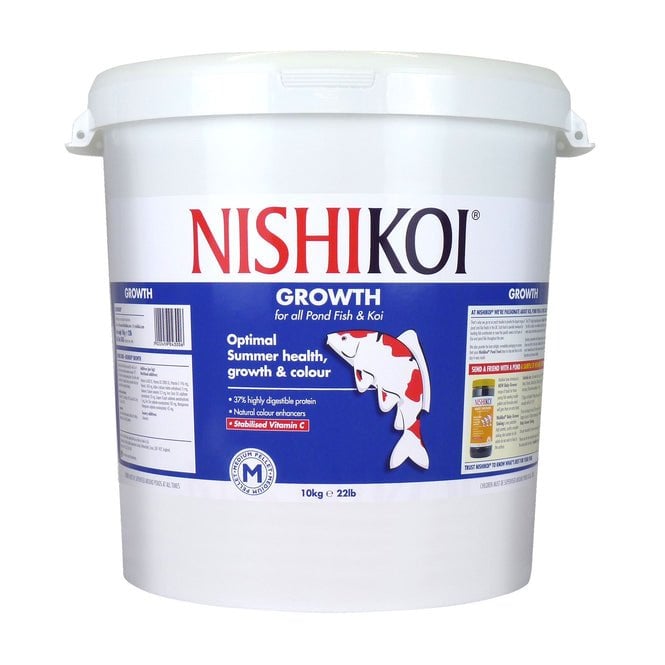 Nishikoi  Growth Large Pellet 10KG