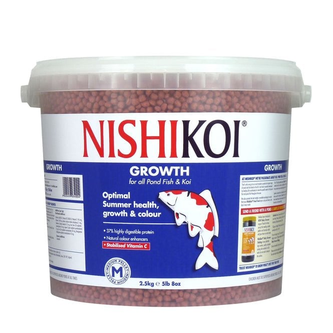 Nishikoi  Growth Large Pellet 2.5KG