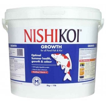 Nishikoi Growth Medium Pellet 5KG