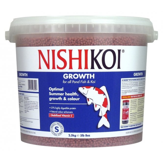 Nishikoi  Growth Small Pellet 2.5KG