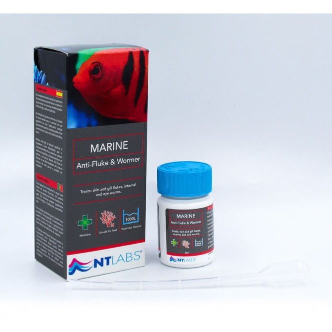 NT LABS Marine Anti-Fluke and Wormer - 20ml