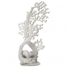 biOrb Fan coral ornament white