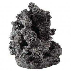 biOrb mineral stone ornament black