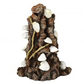 biOrb Shells on bark ornament white