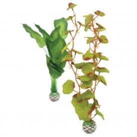 biOrb Silk plant set M green