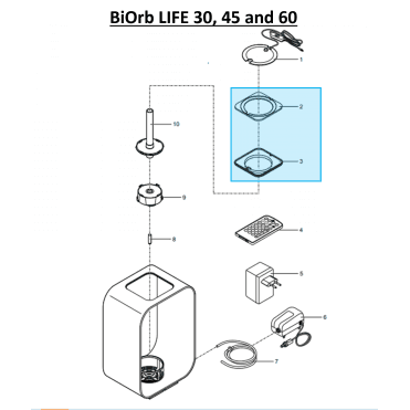 biOrb light tray insert black
