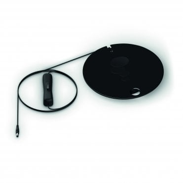 Classic LED light large black (DC VERSION)