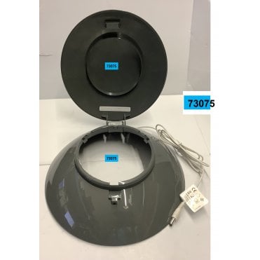 repl. HALO 15 lid MCR grey DC