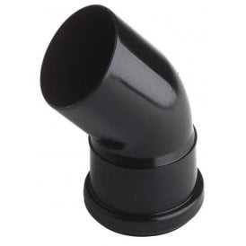 Connection elbow black DN50/45