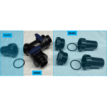 Extension Set Y-distributor 2"
