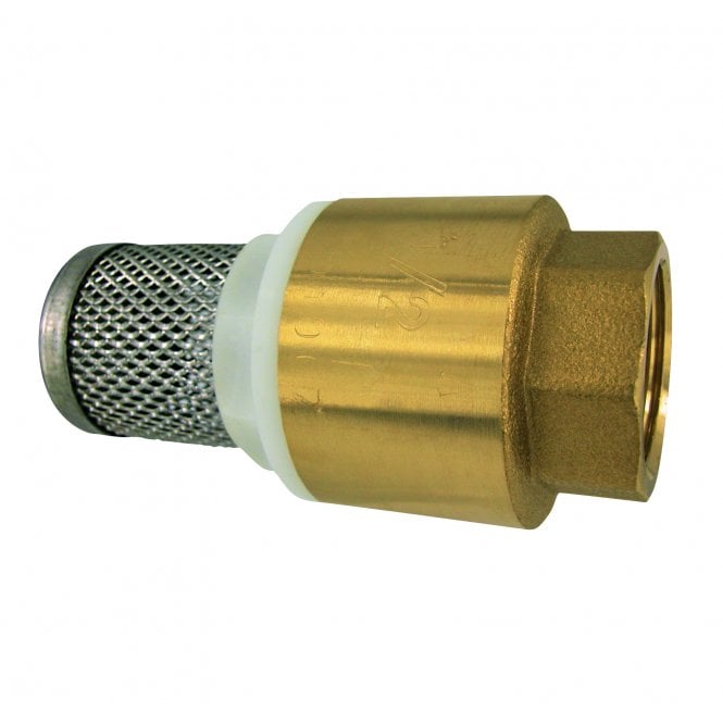 Oase Foot valve brass spring loaded 1 1/4