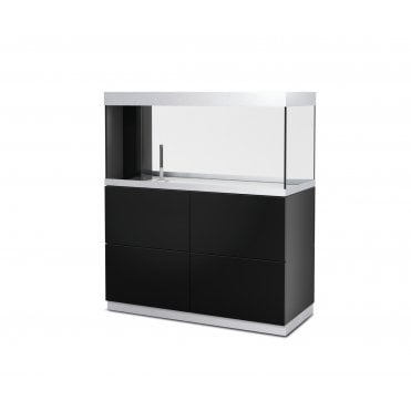 Oase HighLine Opti-White 300 Room Divider Aquarium & Cabinet Black