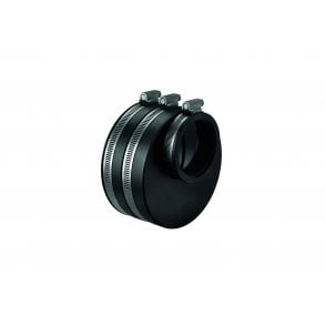 Rubber connection 2" to DN110 eccentric