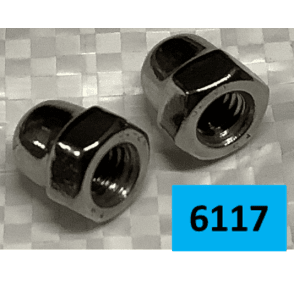 Cap nut V2A DIN 1587 M6
