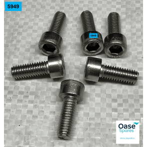 Cylinder screw V2A DIN 912 6 x 16