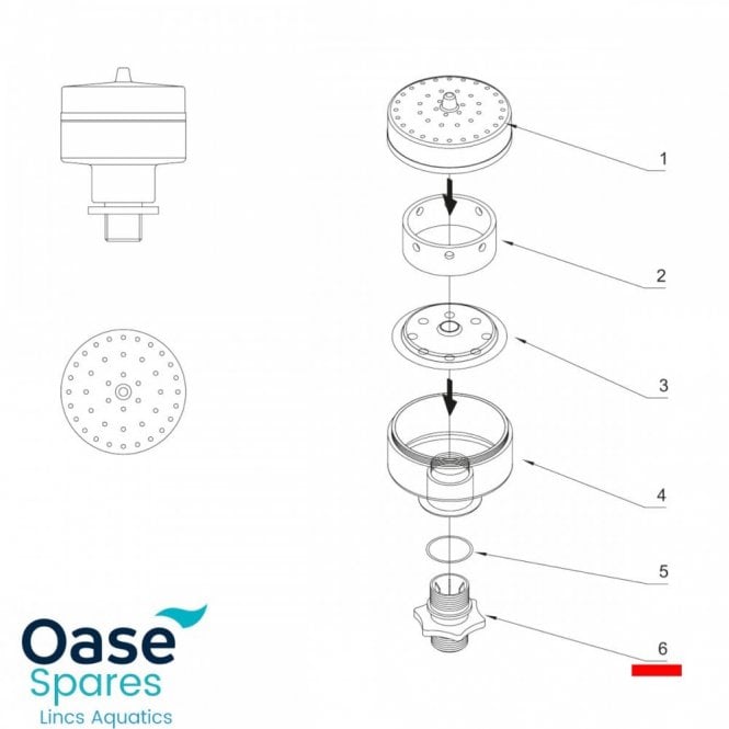 Oase - Spares Double nipple R1