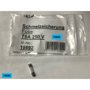 Fuse T8A 250 V