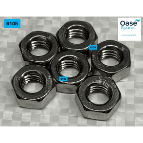 Hexagon nut V2A DIN 934 M6
