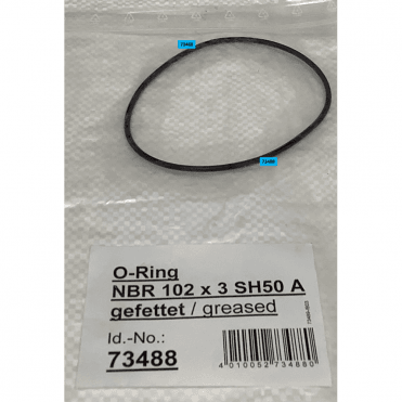 O-Ring NBR 102 x 3 SH50 A greased