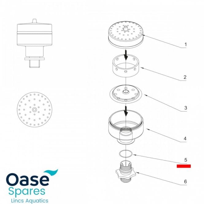 Oase - Spares O-Ring NBR 28 x 4 SH75