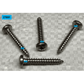 Oval head screw CH-V2A DIN 7981 3.5 x 22
