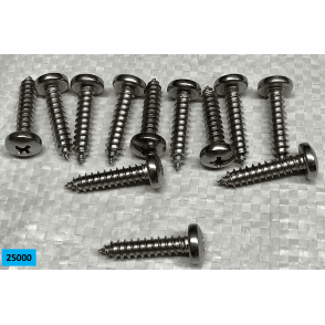 Oval head screw CH-V2A DIN 7981 4.8 x 22